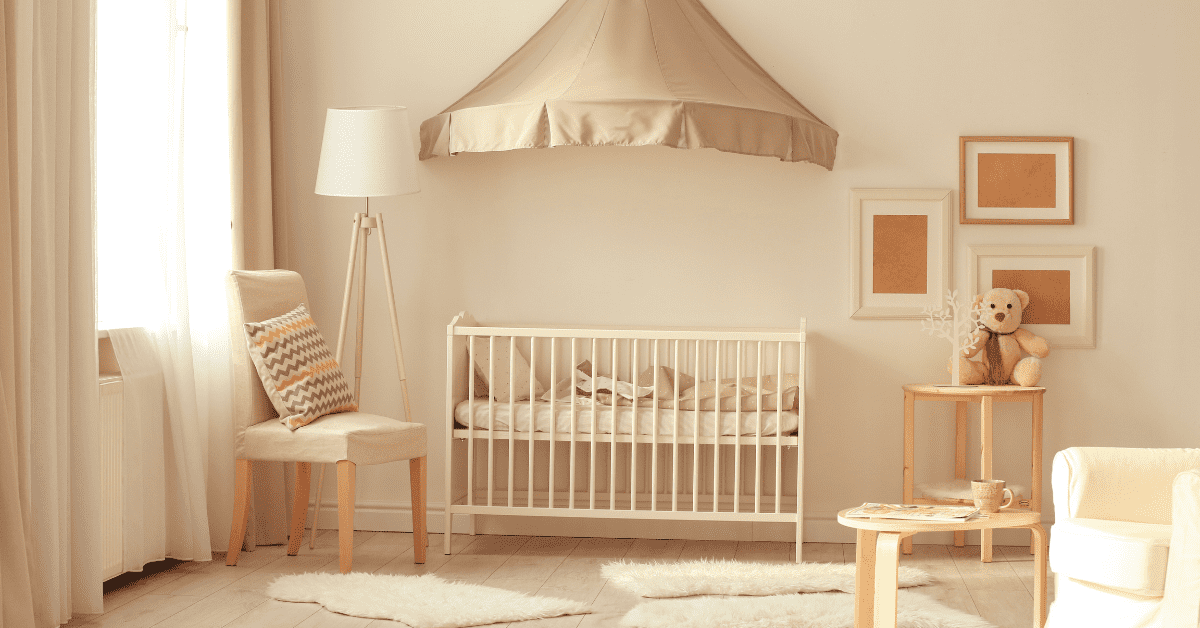 Giường ngủ cho bé gái sơ sinh (0 – 2 tuổi)
