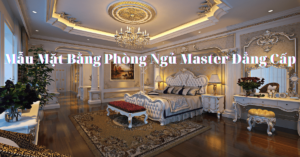 Mẫu Mặt Bằng Phòng Ngủ Master Đẳng Cấp